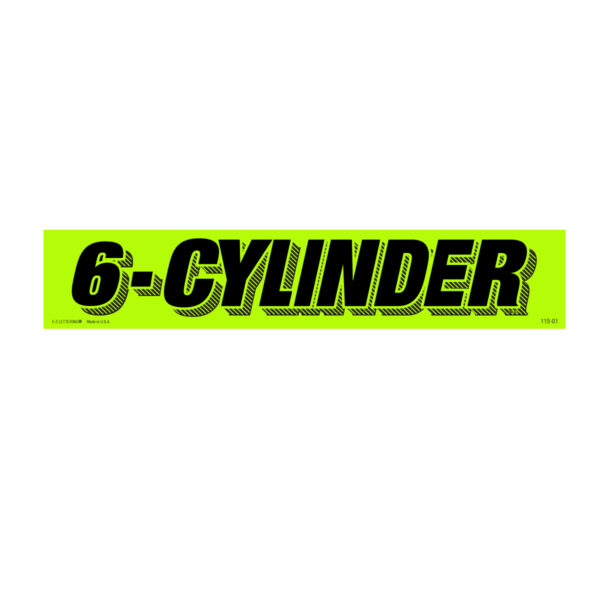 6-Cylinder Chartreuse - Auto Visuals