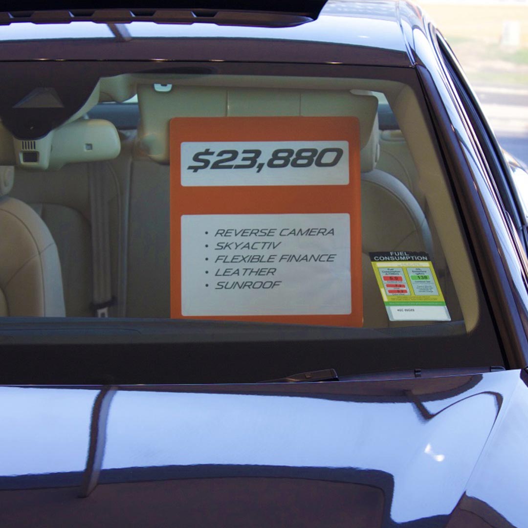 Sun Visor Display Boards Auto Visuals